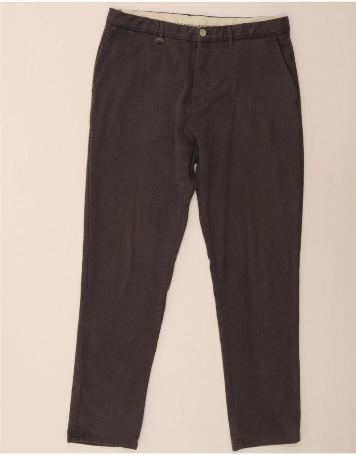 Męskie spodnie chino Zara EU 44 Large W34 L29 szare