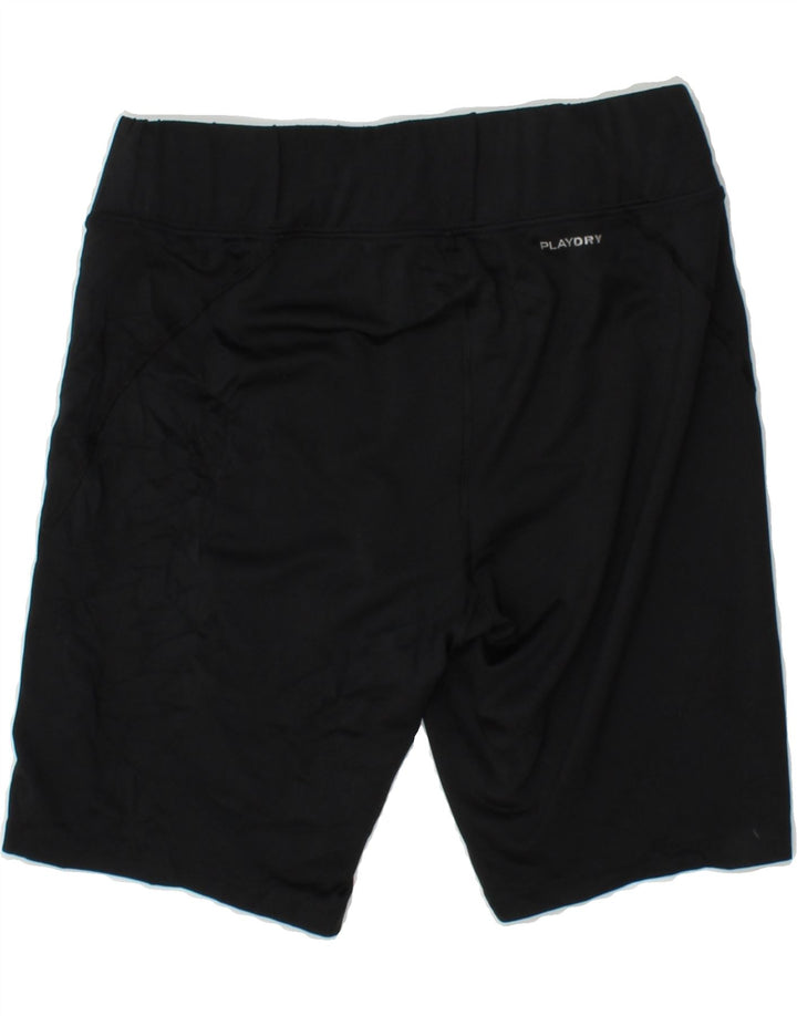 REEBOK Mens Sport Shorts Small Black Polyester Vintage Reebok and Second-Hand Reebok from Messina Hembry 