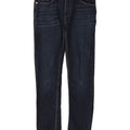 CALVIN KLEIN Womens Slim Jeans W28 L29 Navy Blue Polyester