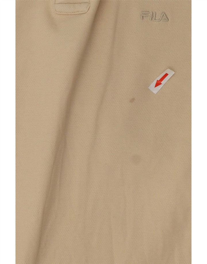 Męska koszulka polo Fila IT 54 XL beżowa
