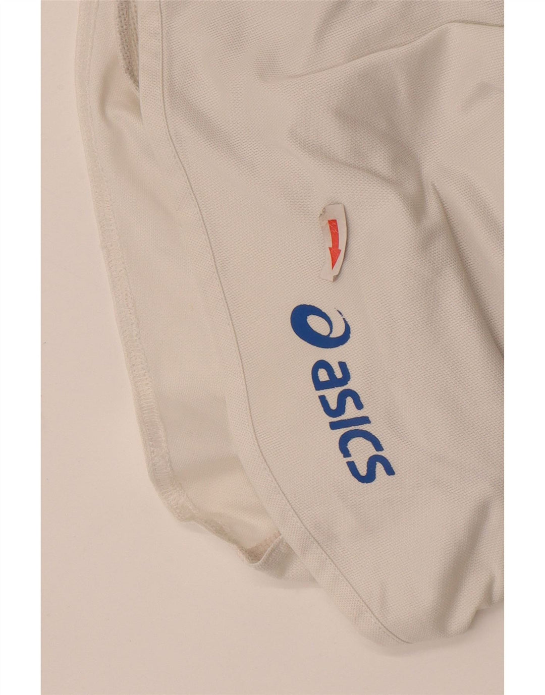 Damskie spodenki sportowe Asics UK 18 XL w kolorze złamanej bieli, poliester