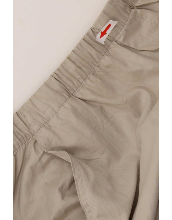Damskie spodnie joggery Zara Cargo XS W24 L29 Szary poliester