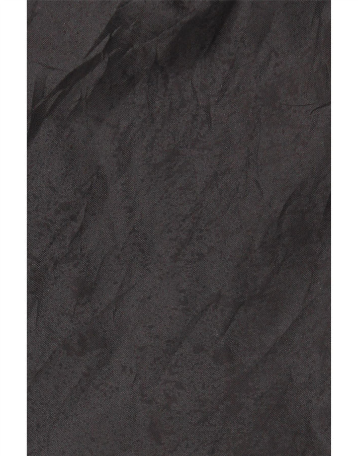 Vintage męski trencz UK 14 średni czarny