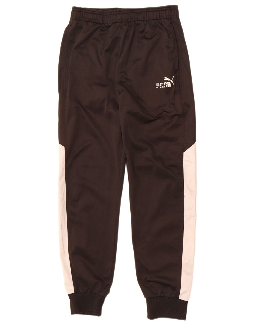 Chłopięce spodnie dresowe Puma Joggery 14-15 lat, duże, czarne, z blokami kolorów