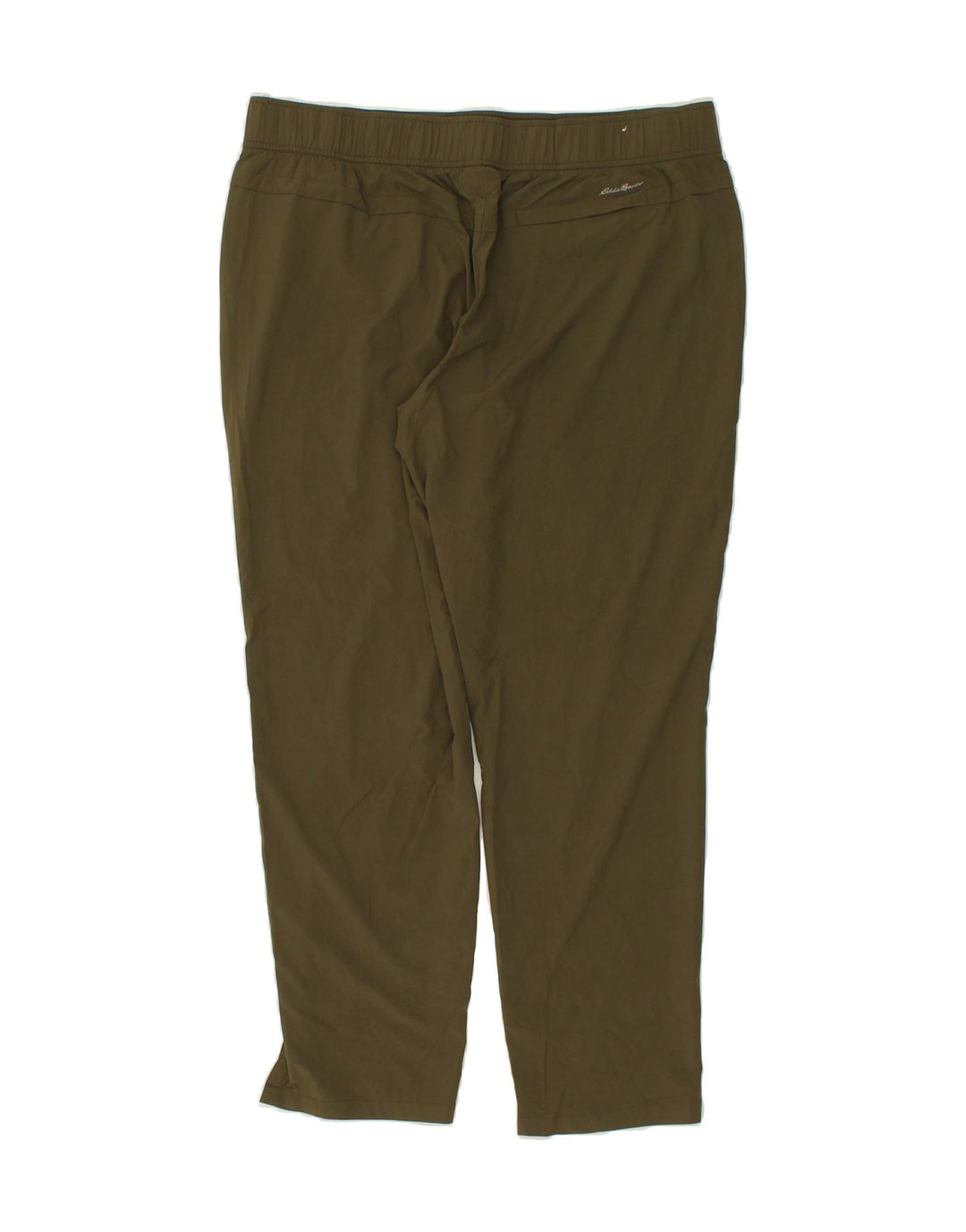 EDDIE BAUER Womens Tracksuit Trousers UK 16 Large Khaki Polyester Vintage Eddie Bauer and Second-Hand Eddie Bauer from Messina Hembry 