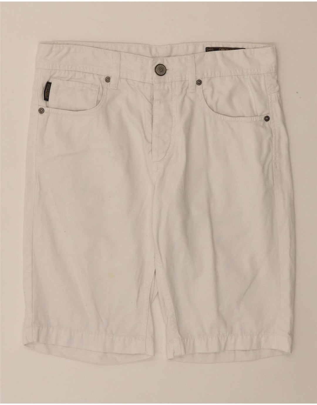 Męskie spodenki jeansowe JACK & JONES W30 Średniobiała bawełna