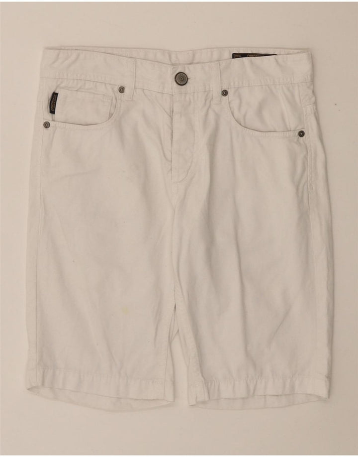 Męskie spodenki jeansowe JACK & JONES W30 Średniobiała bawełna
