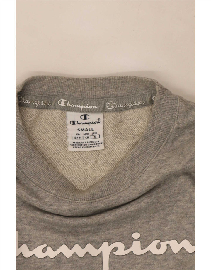 Damska bluza Champion Graphic Jumper UK 10 Small Grey