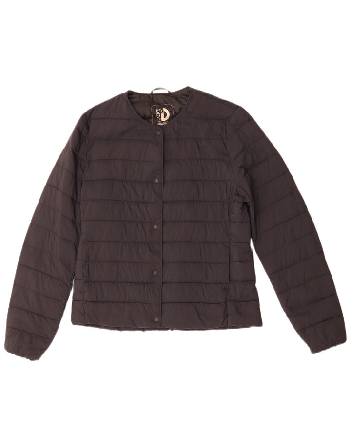 Damska ocieplana kurtka Dack's UK 10, mała, granatowa, nylonowa