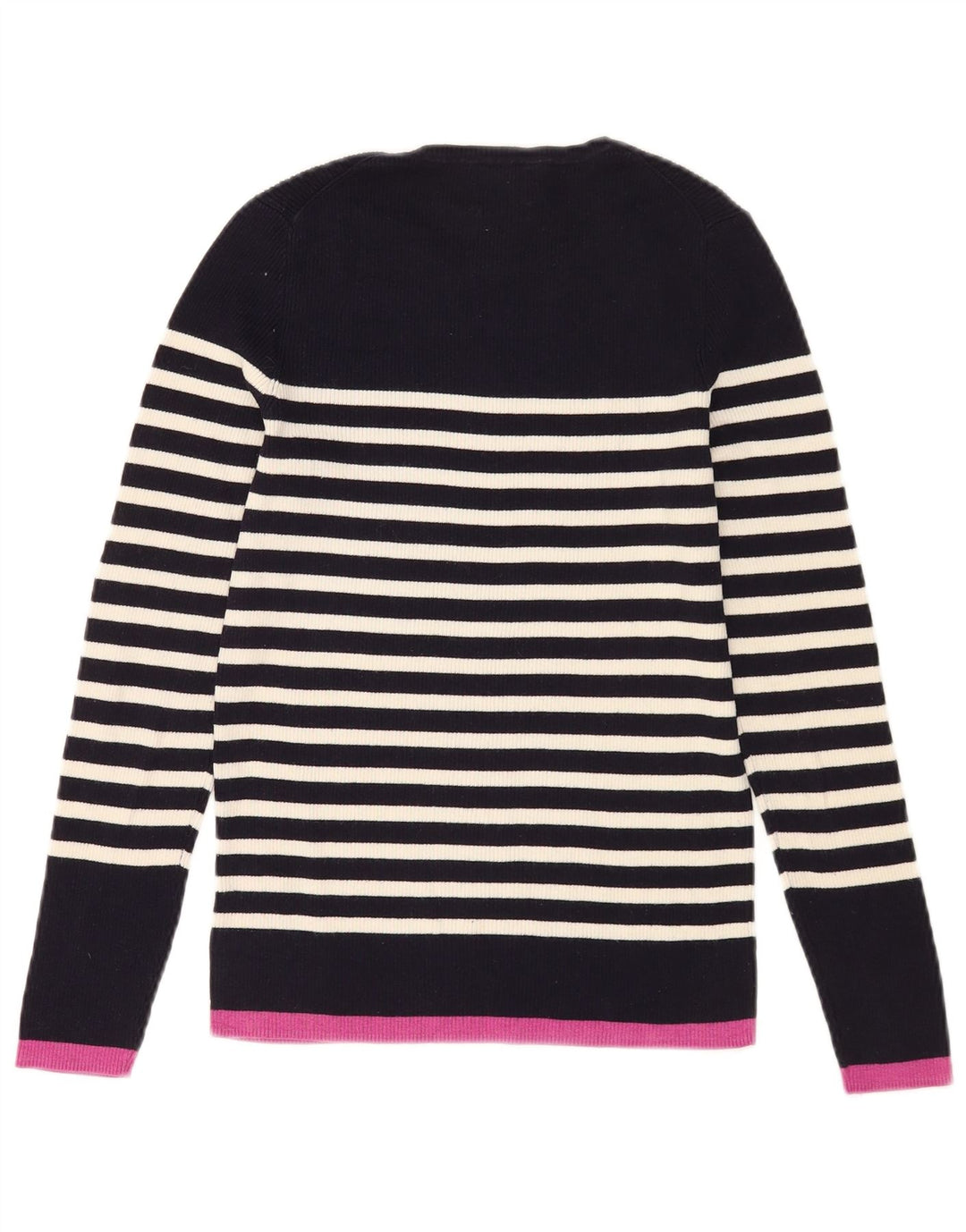 Sweter damski Massimo Dutti z okrągłym dekoltem UK 12, średni granatowy