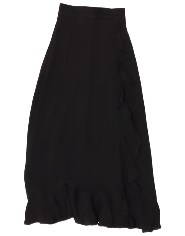 Vintage damska spódnica maxi W23 2XS czarna