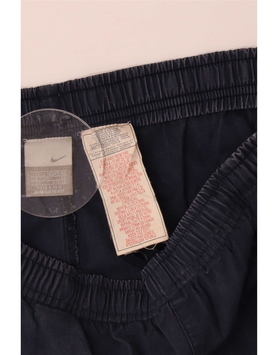 Męskie spodnie dresowe Nike XL, granatowe, poliestrowe