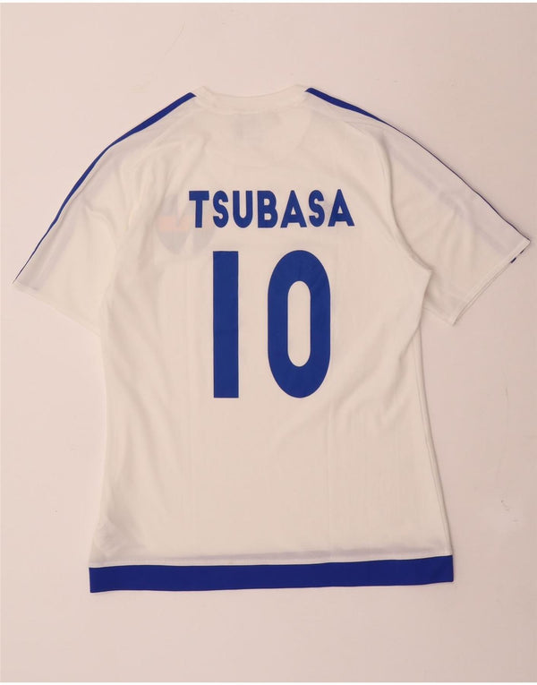 Męska koszulka Adidas Climalite Graphic Top Medium White Colorblock