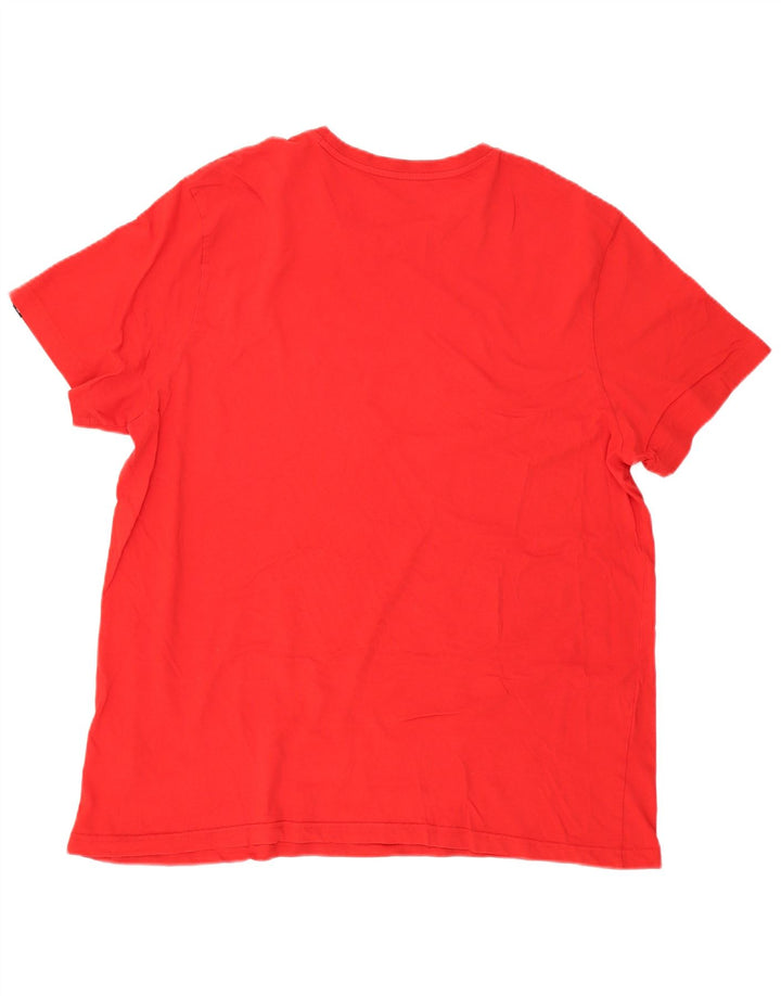 Męska koszulka z grafiką Puma Top 2XL czerwona