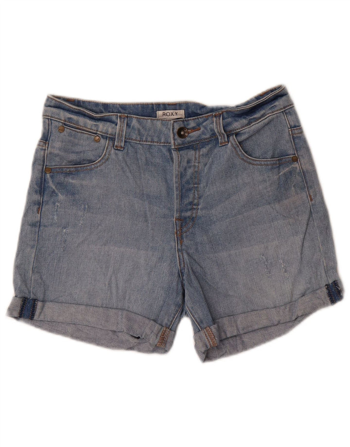 Damskie spodenki jeansowe Roxy W24 XS, niebieska bawełna