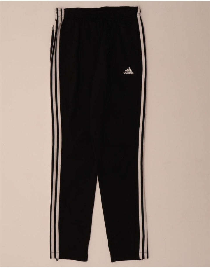 ADIDAS Mens Tracksuit Trousers Medium  Black Polyester