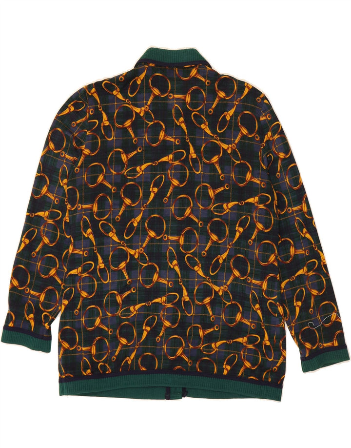 Sweter damski DOMINA z abstrakcyjnym wzorem UK 20 2XL zielony