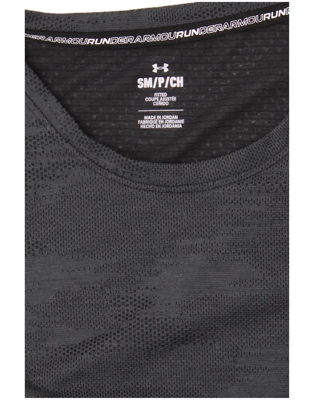 Koszulka damska UNDER ARMOUR Top UK 10 Small Grey