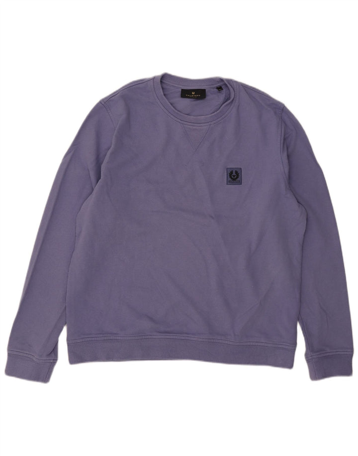 Bluza męska Belstaff XL, fioletowa bawełna