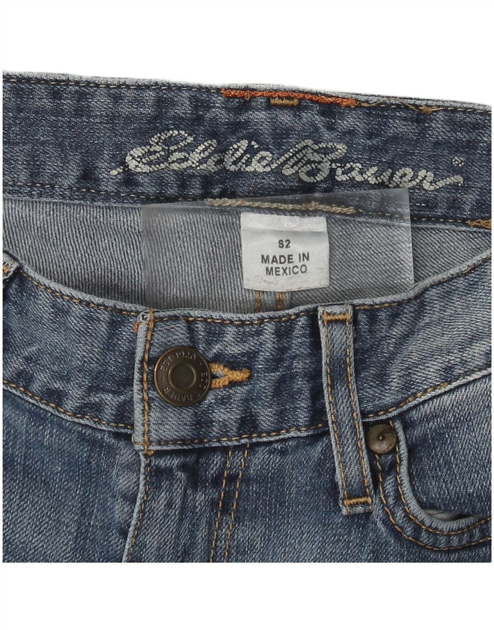 Damskie jeansy Bootcut EDDIE BAUER małe W26 L29 niebieskie