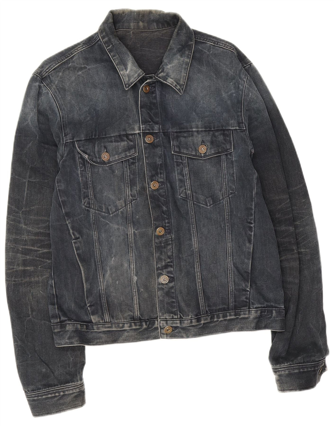 Męska kurtka dżinsowa Calvin Klein Jeans UK 38 w kolorze średniego granatu