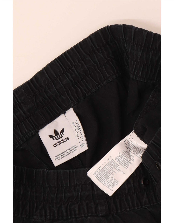 Adidas Męskie Spodenki Cargo Średnie W30 Czarne Bawełniane