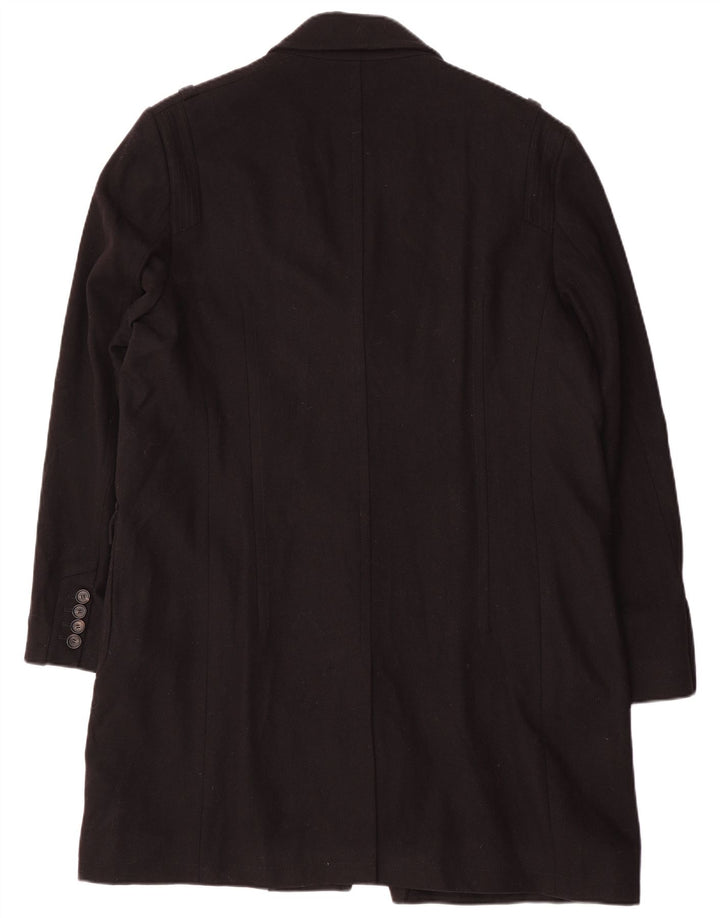 Płaszcz męski Reiss UK 44 2XL Granatowa, dziewicza wełna