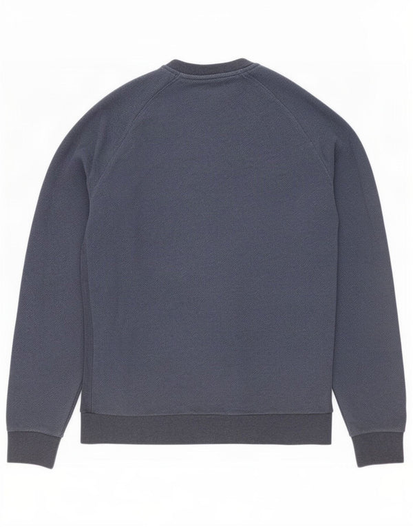 Męska bluza z grafiką Pingwin, sweter XL, granatowa, bawełniana
