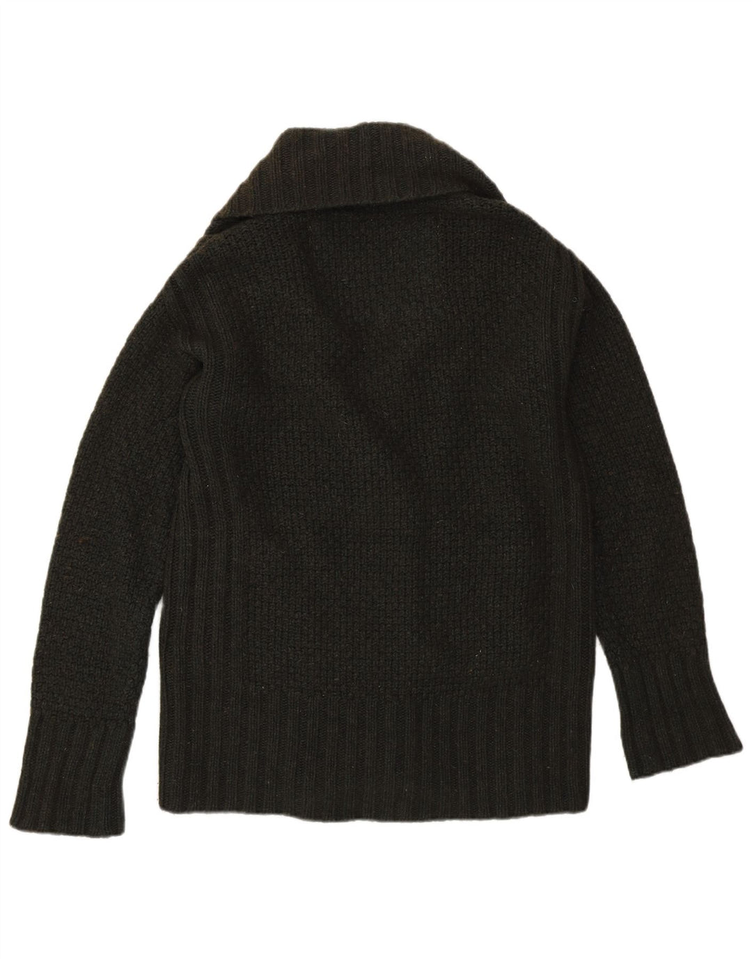 Damski sweter kardigan Superdry UK 16, duża wełna khaki