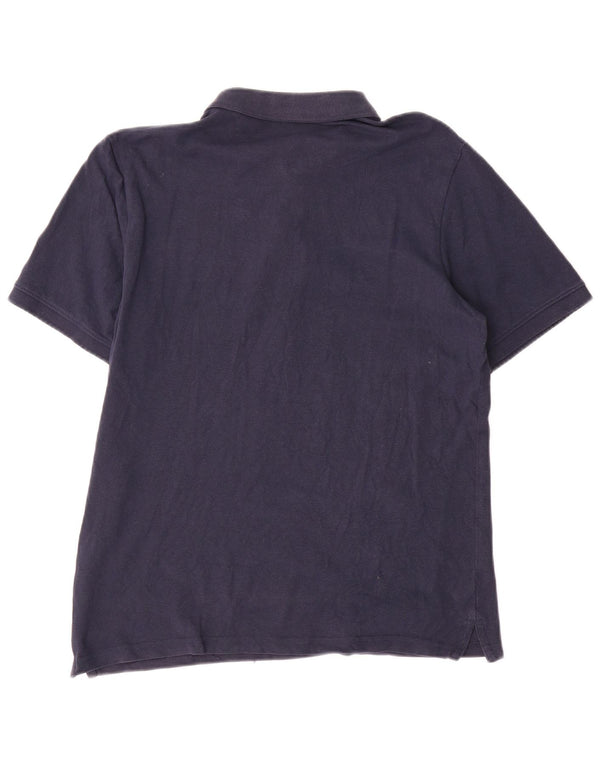 Męska koszulka polo Jack & Jones, średnia, granatowa, bawełniana