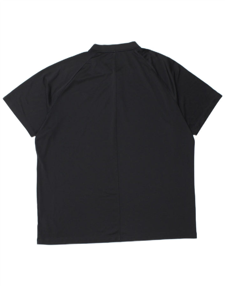 Męski T-shirt Nike Dri Fit Top 2XL Czarny Poliester