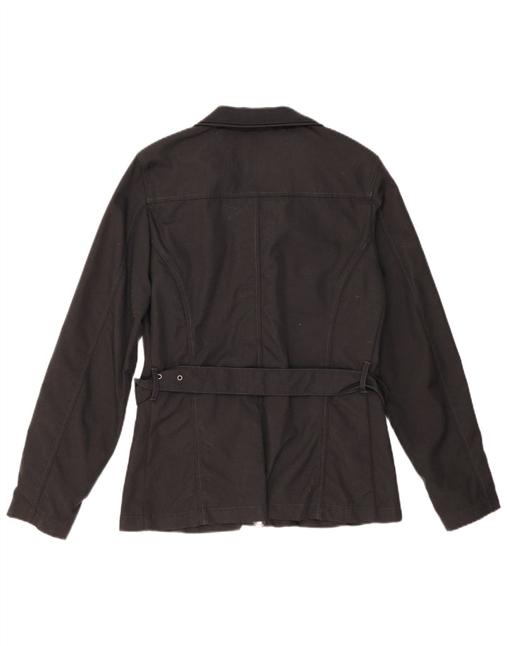 Damska kurtka użytkowa Woolrich UK 16, duża, czarna, nylonowa