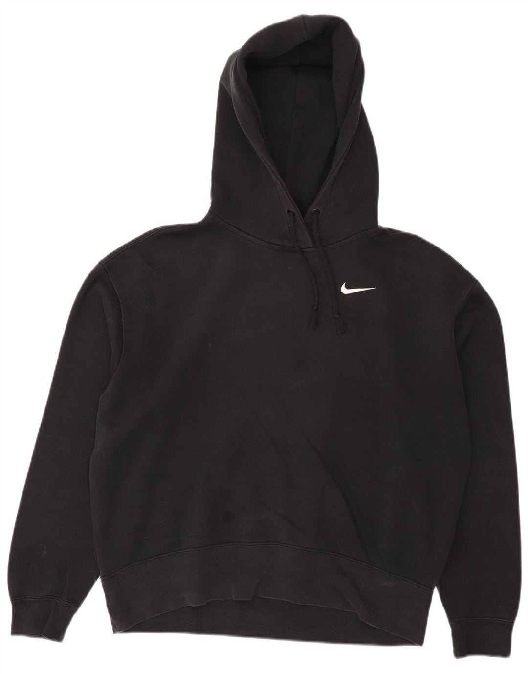 Damska bluza z kapturem Nike, mała, czarna, bawełniana