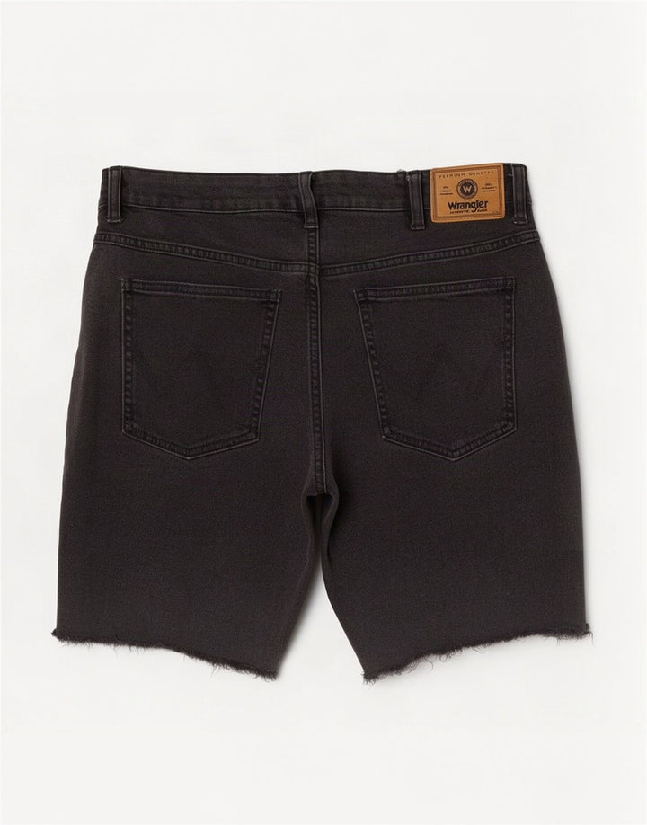 Męskie spodenki jeansowe Wrangler W34, duże, czarne