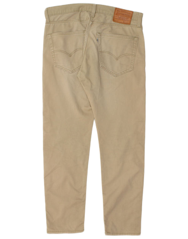 Levi's Mens 512 Tapered Casual Trousers W31 L28 Beige