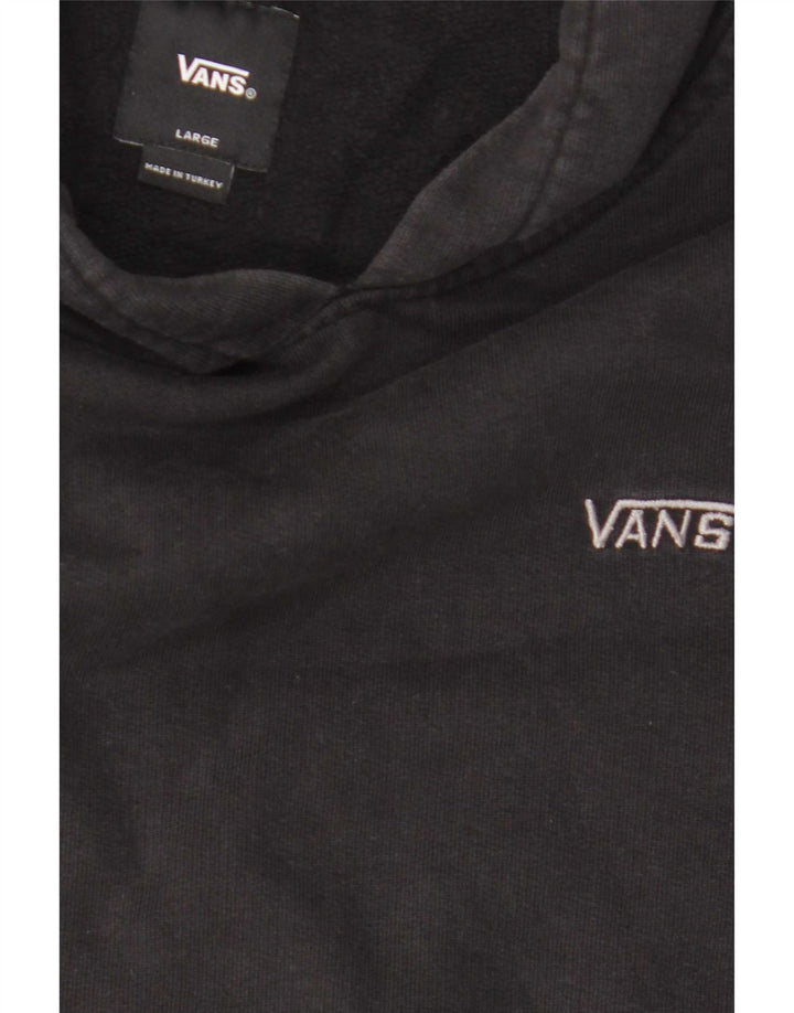 Chłopięcy sweter z kapturem Vans z grafiką, 12-13 lat, duży, czarny