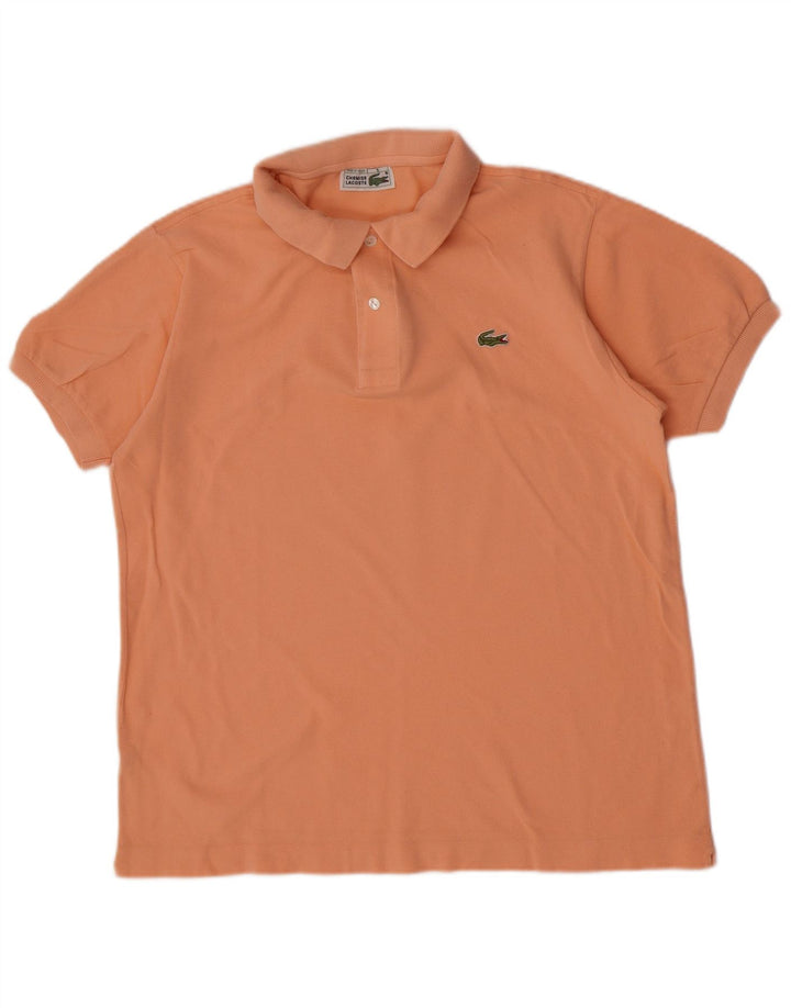 Męska koszulka polo Lacoste, rozmiar 5, duża, pomarańczowa, bawełniana