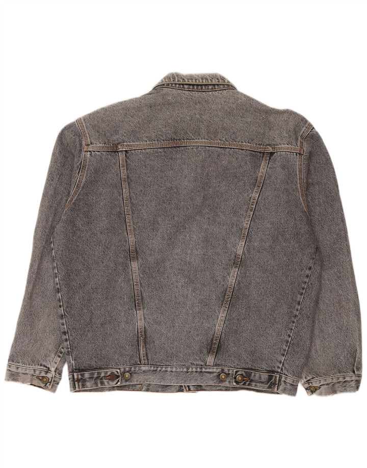 Vintage męska kurtka dżinsowa UK 42 XL szara