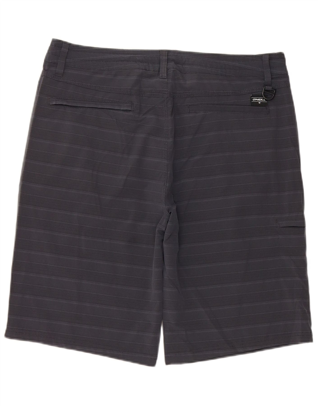 Męskie spodenki cargo O'NEILL W34, duże, granatowe, poliestrowe paski