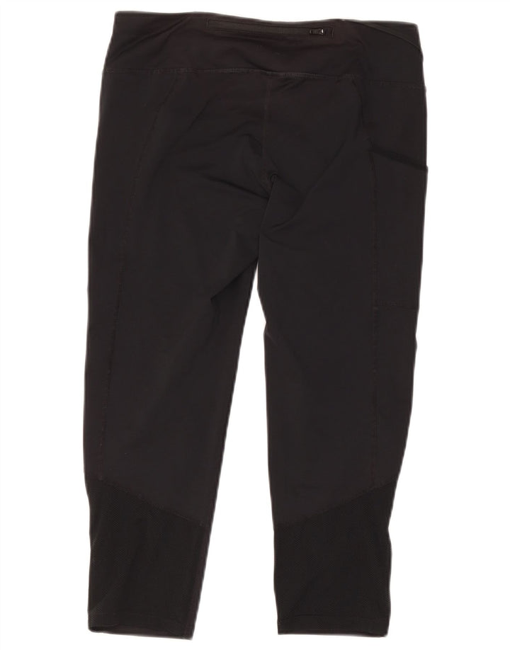 Damskie legginsy Nike Capri UK 14, średnie czarne