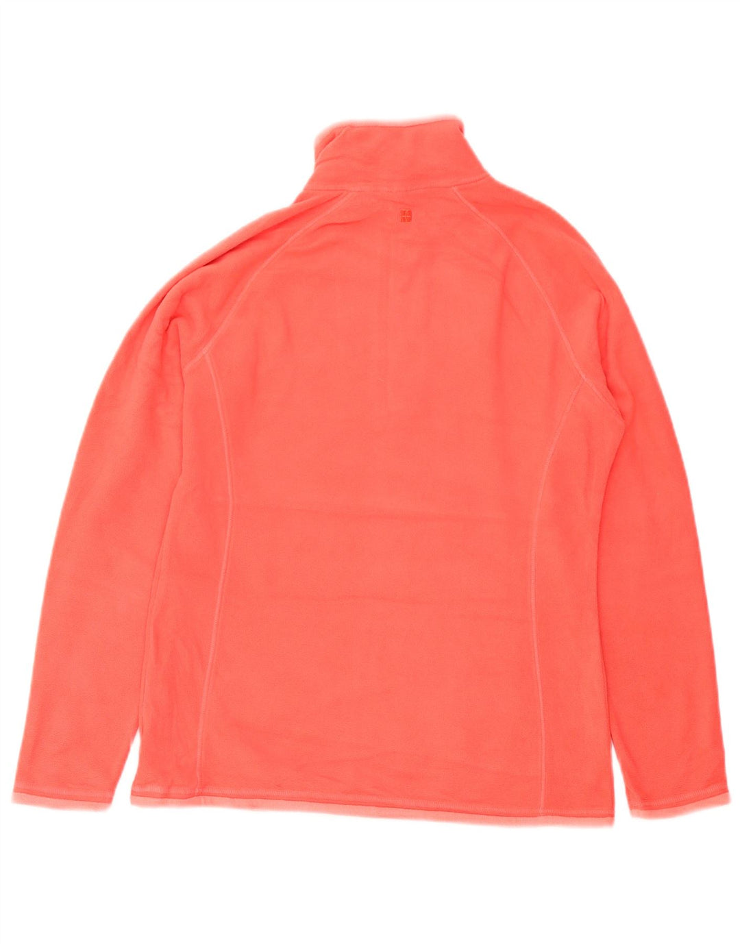 Damski sweter polarowy Mountain Warehouse z zamkiem błyskawicznym UK 12, średni pomarańczowy