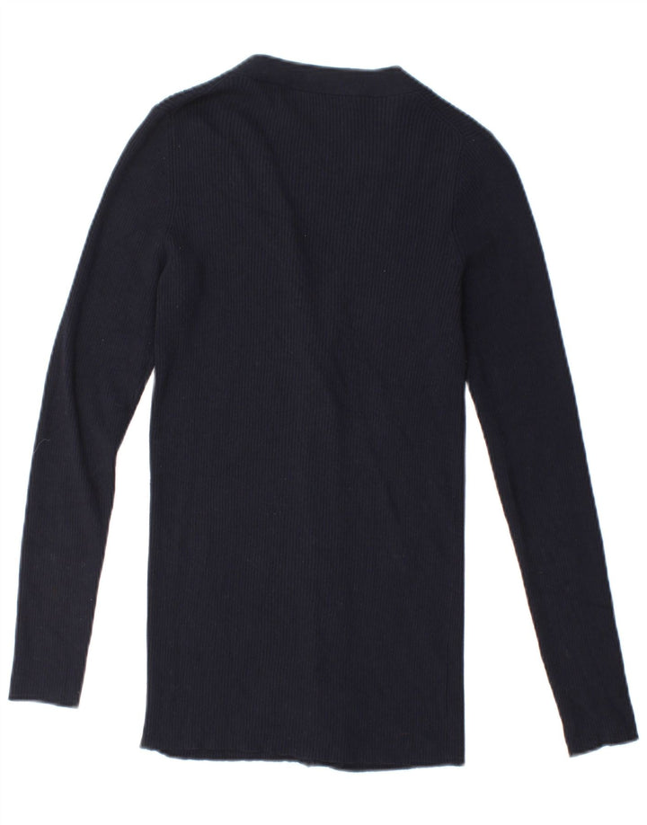 Sweter damski Zara UK 14, średni granatowy
