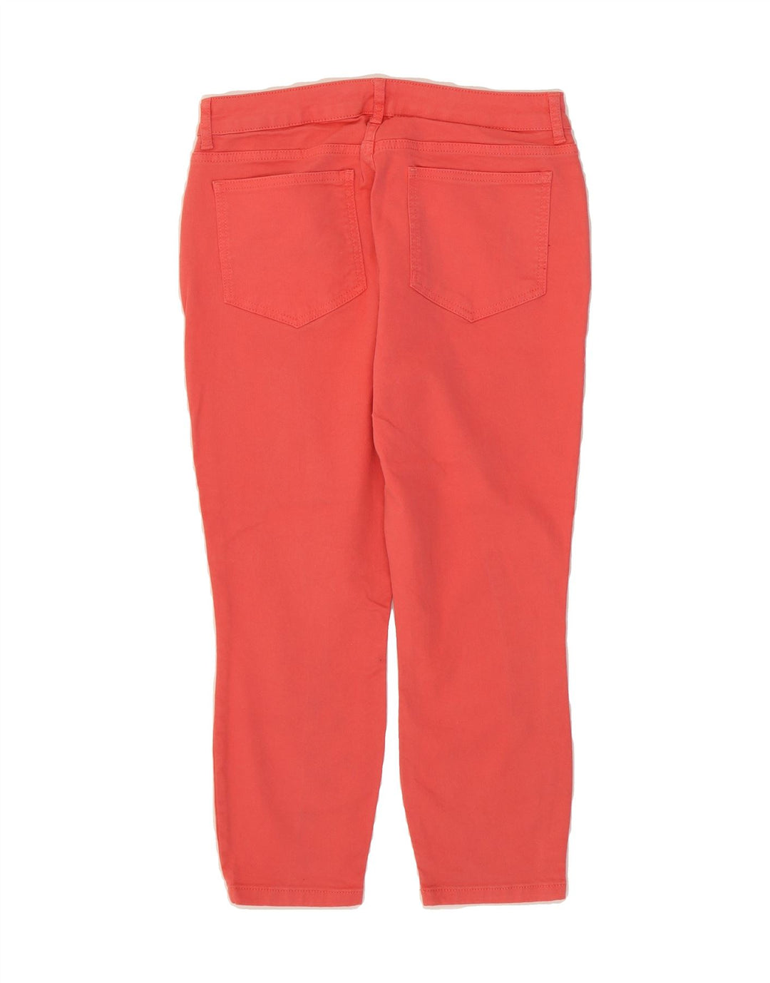 BODEN Womens Capri Jeans UK 12 Medium W30 L22 Red Cotton Vintage Boden and Second-Hand Boden from Messina Hembry 