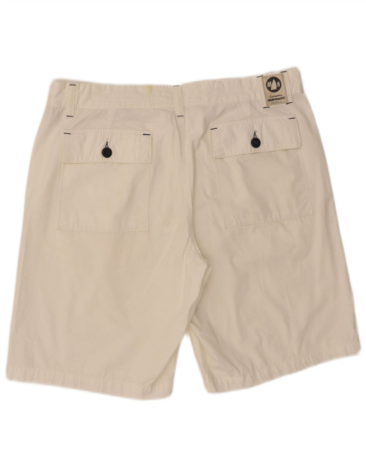 Męskie spodenki Chino Murphy & Nye W36, duże, białe, bawełniane