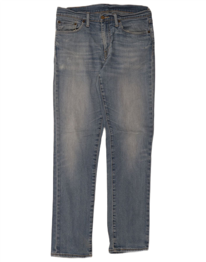 Męskie jeansy Levi's 511 Slim W33 L34 Niebieska bawełna
