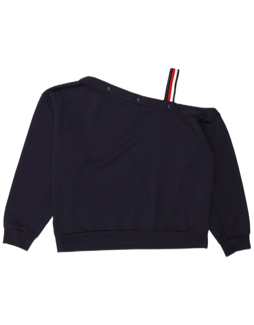Damska bluza dresowa TOMMY HILFIGER Crop UK 16, duża, granatowa