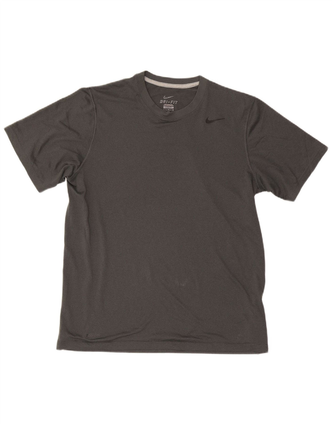 Męski T-shirt Nike Dri Fit, duży, szary, poliestrowy
