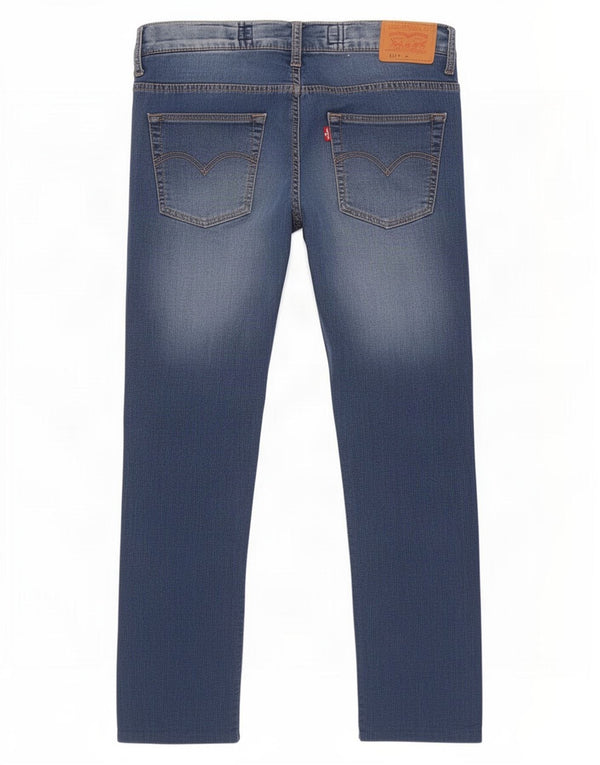 Levi's Boys 511 Slim Jeans 15-16 lat W28 L27 Niebieska bawełna