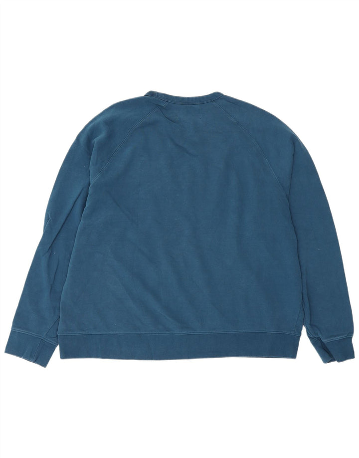 Marks & Spencer Męski sweter bluzowy XL, niebieski, bawełniany