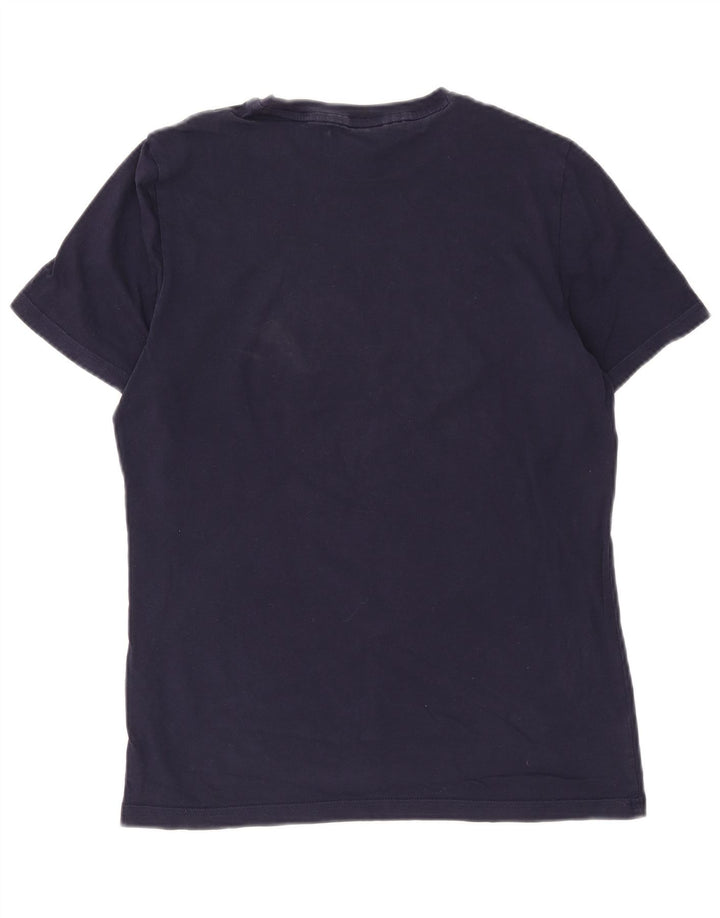 Chłopięcy T-shirt z grafiką Puma 15-16 lat, granatowy